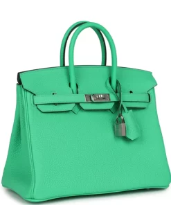 Hermès Birkin 25 Vert Comics Togo Palladium