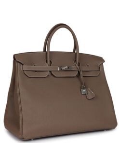 Hermès Birkin 40 Etoupe Togo Palladium Hardware