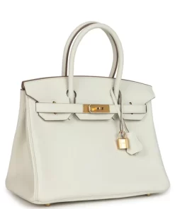 Hermès Birkin 30 Mushroom Togo Gold Hardware