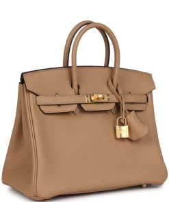 Hermès Birkin 25 Chai Togo Gold Hardware