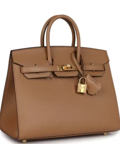 Hermès Birkin Sellier 25 Chai Madame Gold