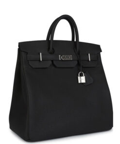 Pre-owned Hermès HAC Birkin 40 Vert Bronze Togo Palladium Hardware