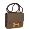 Hermès Constance 18 Etoupe Epsom Gold
