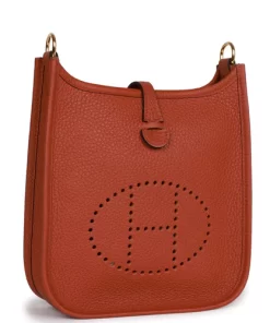 Hermès Evelyne TPM Cuivre Clemence Gold