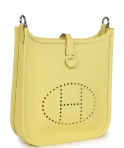 Hermès Evelyne TPM Limoncello Clemence Palladium