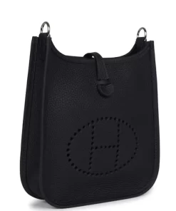 Hermès Evelyne TPM Caban Clemence Palladium