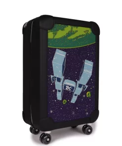 Hermès R.M.S. Odyssey Cabine 55 Rolling Suitcase Multicolor Canvas