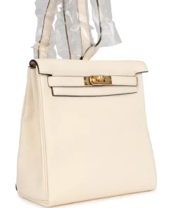 Hermès Kelly Ado II Backpack Nata Clemence