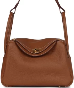 Hermès Lindy 26 Gold Clemence Gold Hardware