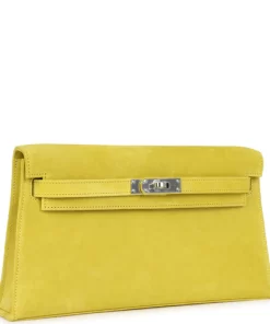 Hermès Kelly Elan Jaune De Naples Doblis Palladium Hardware