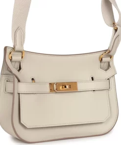 Hermès Mini Jypsiere Beton Evercolor Gold Hardware
